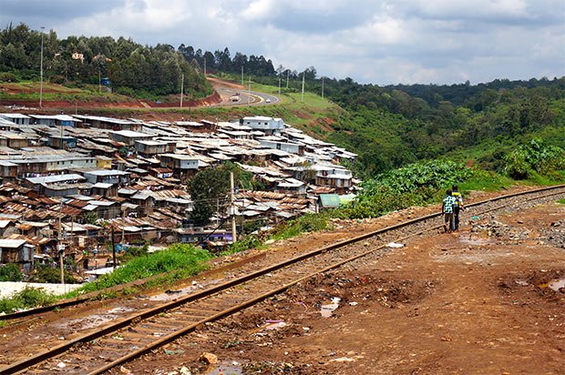 limite Est bidonville Kibera mobilite demain la ville