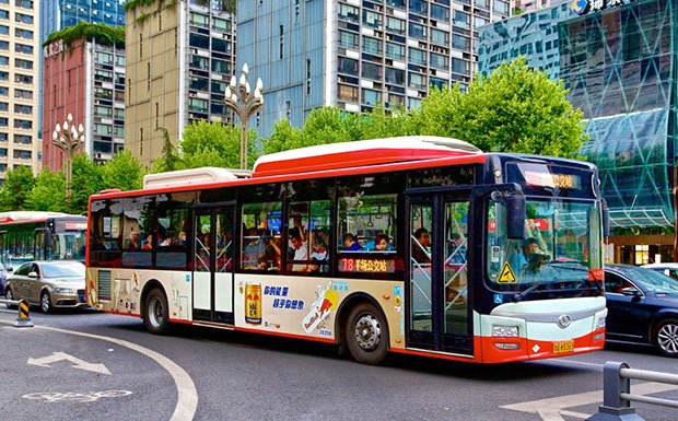 photo d un bus gratuit en chine