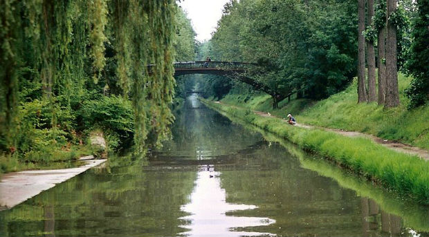 Balade sur le Canal de l'Ourcq dans la forêt de Sevran