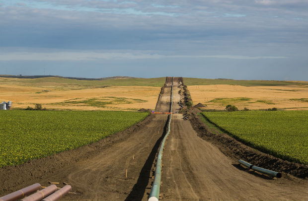 Le Dakota Access Pipeline traverse des terres sacrées sur la réserve amérindienne de Standing Rock