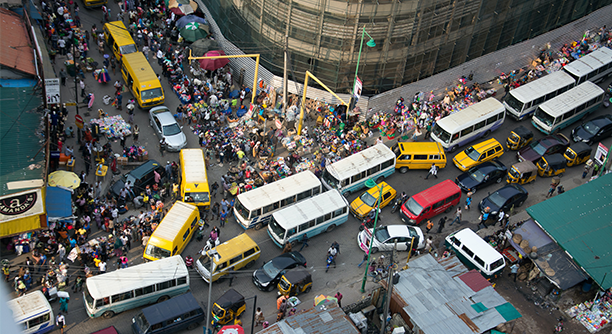 Trafic à Lagos - Unsplash